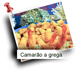 Camarão a grega